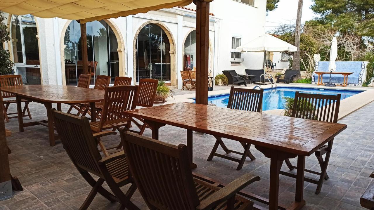 Javea VILLA El Nido 10-15p pool, 5 autominuten zandstrand Exterior foto